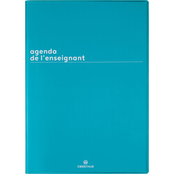 OBERTHUR Agenda  Enseignant Pefc Boréal Vert 21,5x30cm