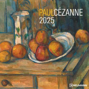 Calendrier Mural Paul Cézanne 30x30cm 12 mois 2025