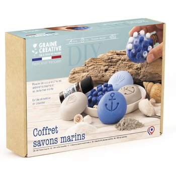 GRAINE CREATIVE Coffret Diy Savons Marins 196 X 144 X 45 Mm