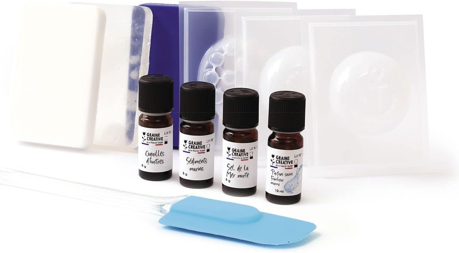 GRAINE CREATIVE Coffret Diy Savons Marins 196 X 144 X 45 Mm