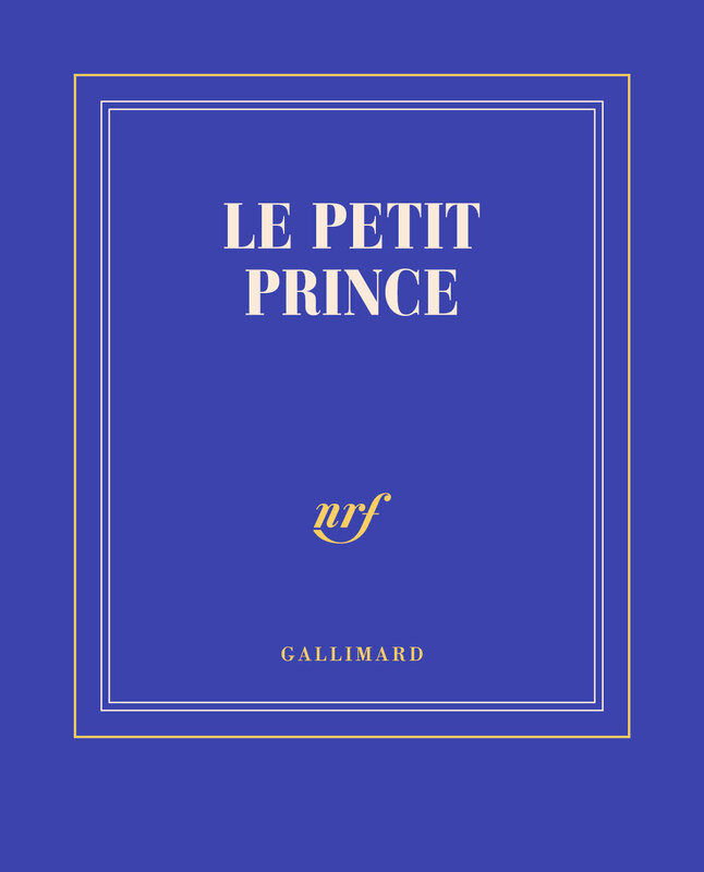 GALLIMARD Carnet Poche Ligné Bleu "Le Petit Prince"