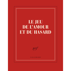 GALLIMARD Carnet Carre "Le Jeu De L'Amour Et Du Hasard"