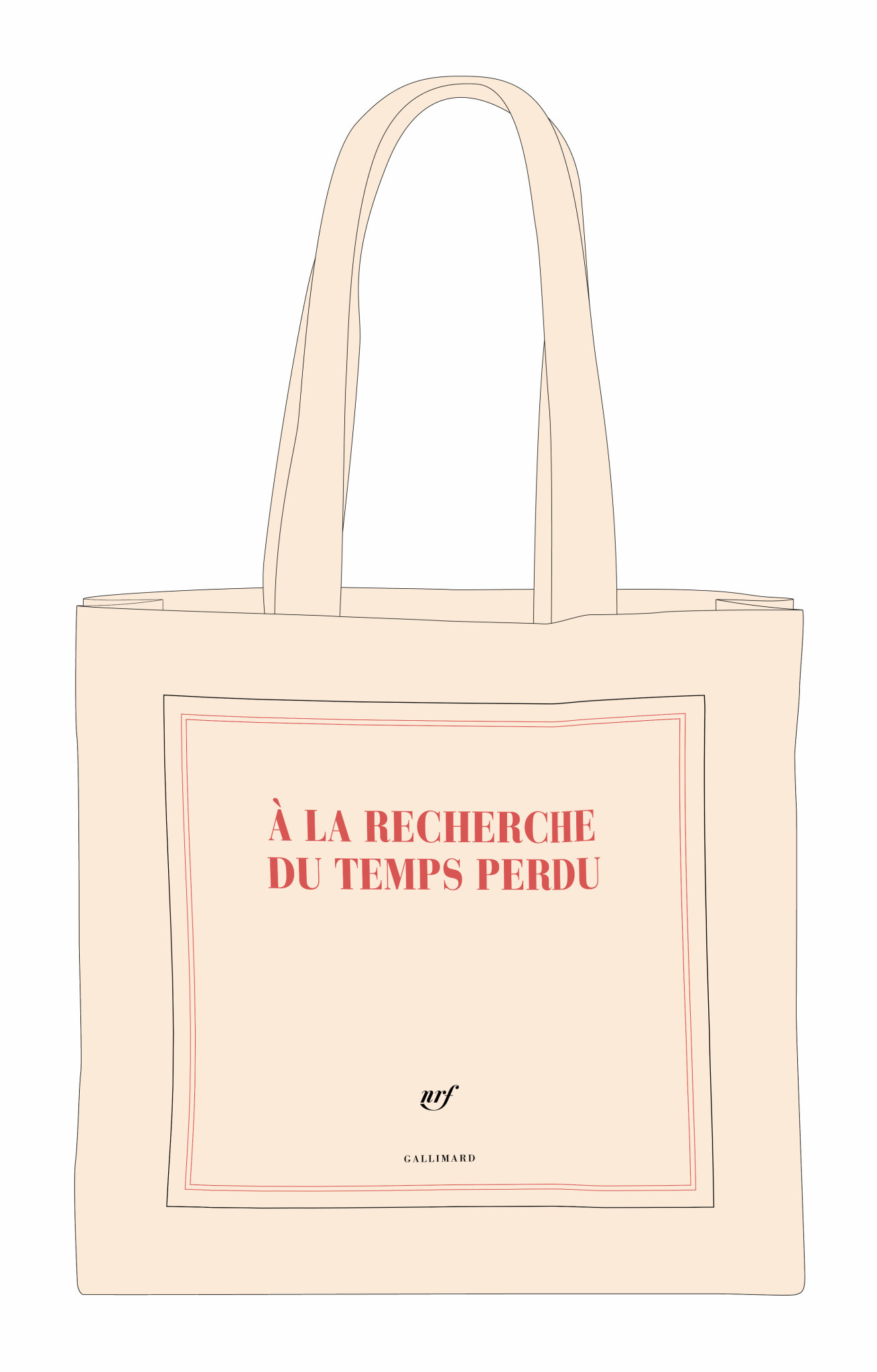 GALLIMARD Sac tissu - À la recherche du temps perdu