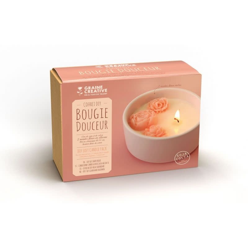 GRAINE CREATIVE Kit Diy Bougie Douceur