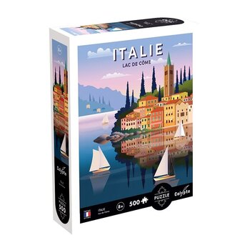 SENTOSPHERE Puzzle 500 P - Italie, Lac De Côme