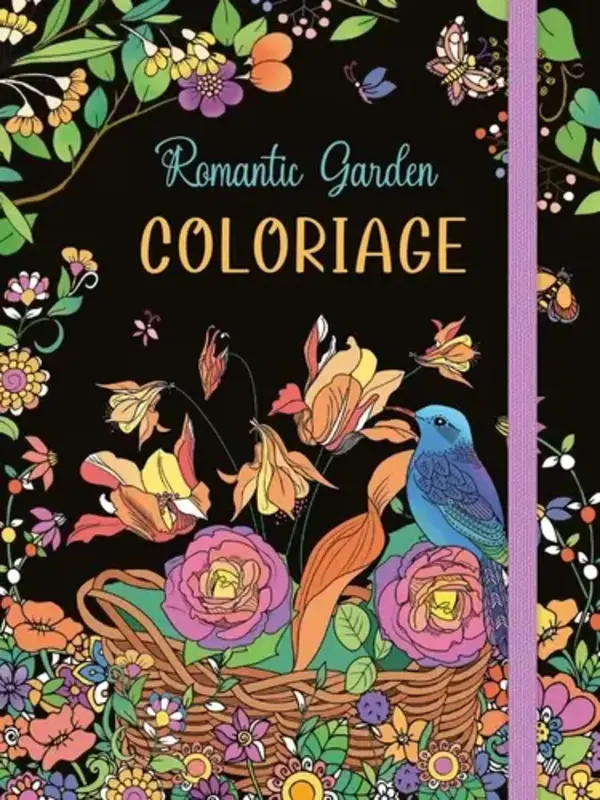 CHANTECLER Romantic Garden Coloriage