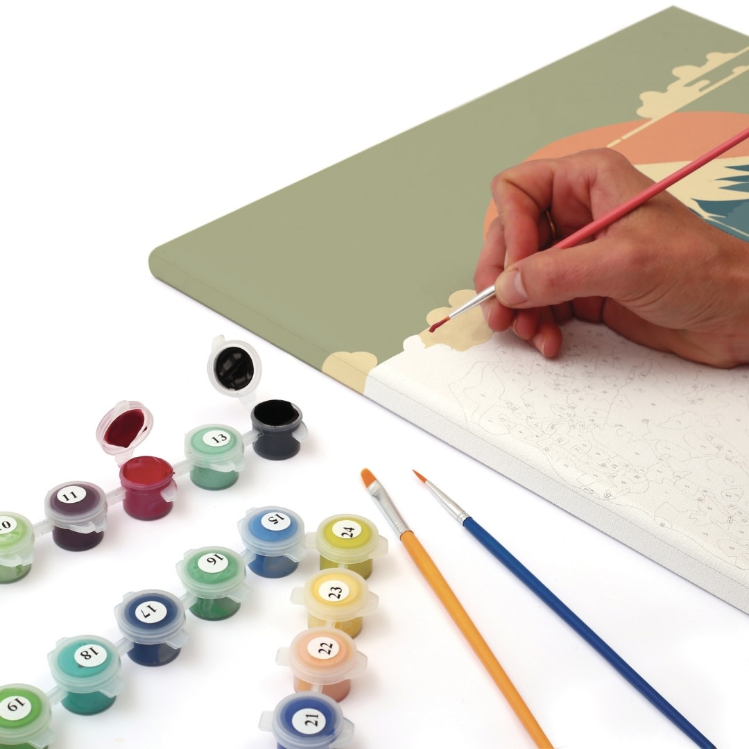 GRAINE CREATIVE Peinture Au Numéro 30x40cm Mont Fuji