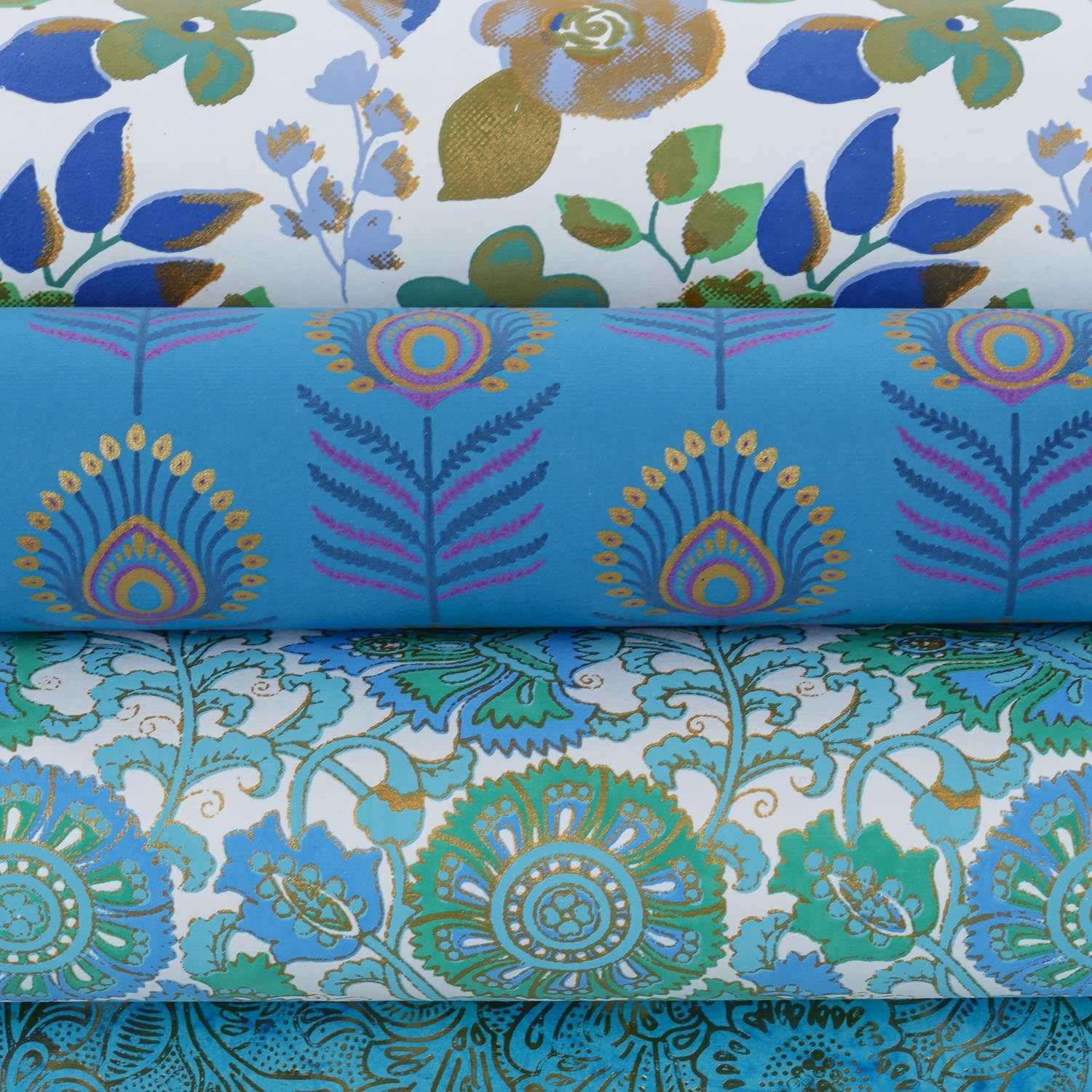 CLAIREFONTAINE Papiers Artisanaux, Bloc A4 (21X29,7Cm), 20 Feuilles, Bleu