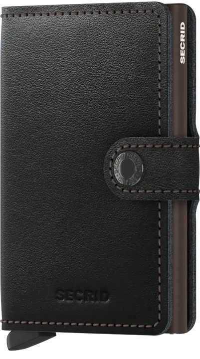 SECRID Miniwallet Original Black-Brown