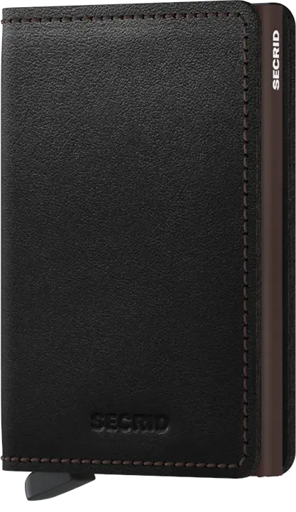 SECRID Slimwallet Original Black-Brown
