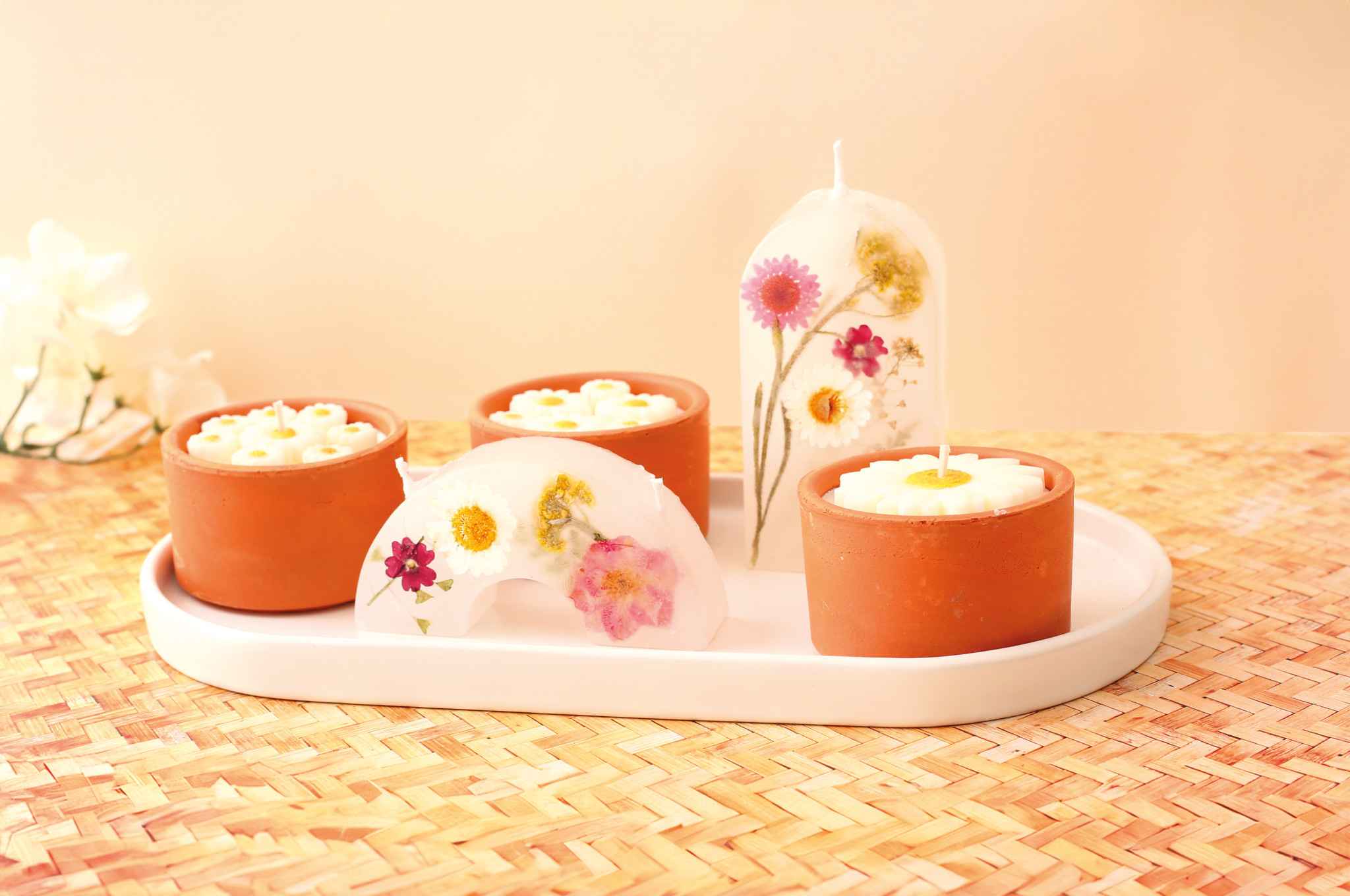 GRAINE CREATIVE Kit Bougies A La Folie