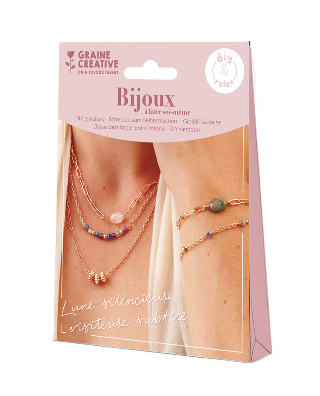 GRAINE CREATIVE Kit Bijoux Litho