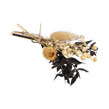RAYHER Bouquet de fleurs séchées, noir, 18-20cm, sct.-LS 1pce.
