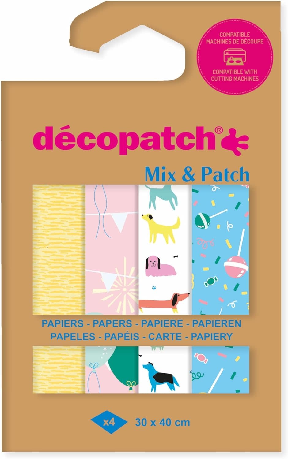 DECOPATCH Mix & Patch - Anniversaire Enfant