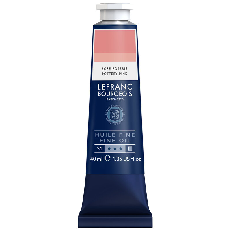 LEFRANC BOURGEOIS Fine Oil 40Ml Orange De Mars Clair