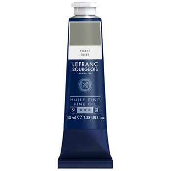 LEFRANC BOURGEOIS Fine Oil 40Ml Silver