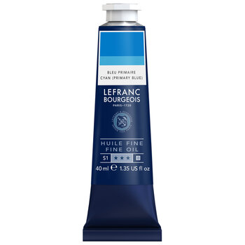 LEFRANC BOURGEOIS Huile Fine Couleur 40Ml Tbe Bleu Primaire Row