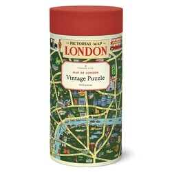 CAVALLINI & Co. Puzzle 1000 Pièces Plan De Londres 55x70cm