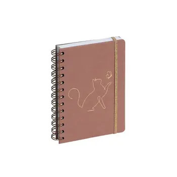 EXACOMPTA Agenda Forum Elise 12 x 17 cm Journalier Août 2024 à Juillet 2025 - Rose