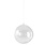 RAYHER Boule en plastique en 2 partie, 5cm ø, cristal