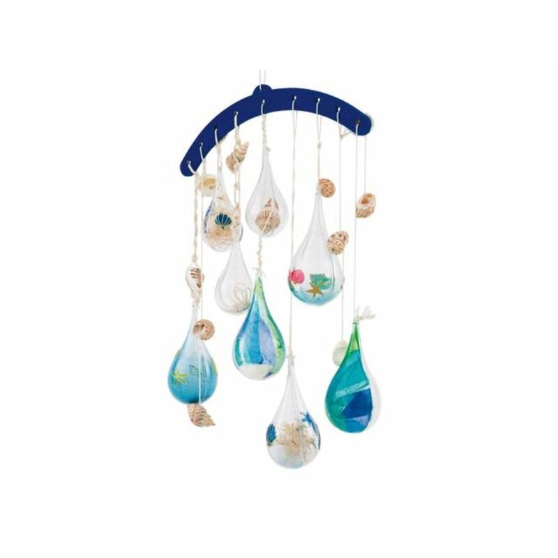 RAYHER Goutte en plastique, 2 parties, 14 cm ø, cristal