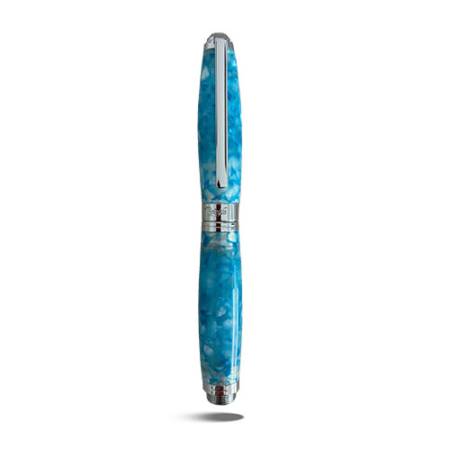 RECIFE Stylo Plume M Umbra Soyouz Turquoise Saint Tropez