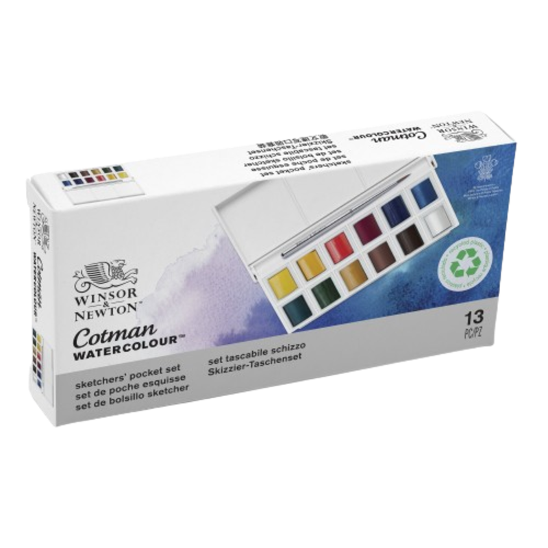 WINSOR & NEWTON Cotman aquarelle set de poche esquisse