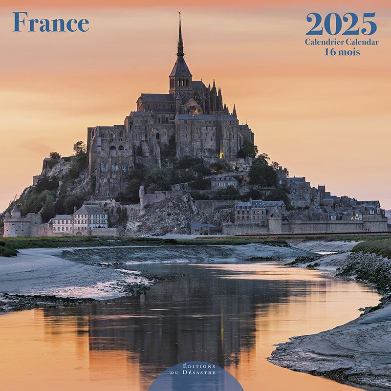 EDITIONS DU DESASTRE Calendrier 30X30 France Sept 2024 Déc 2025