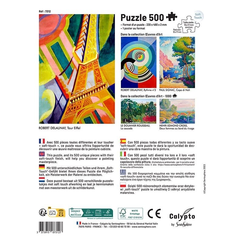 SENTOSPHERE Puzzle 500 P - Tour Eiffel, Robert Delaunay