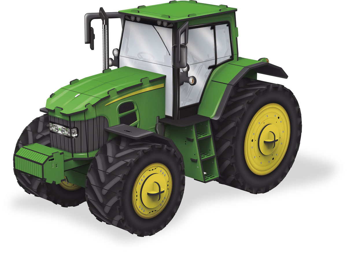 GRAINE CREATIVE Maquette 3D Mousse Tracteur