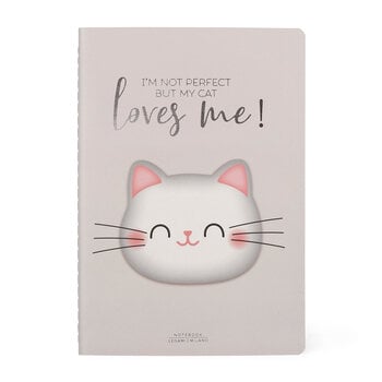 LEGAMI Lined Notebook - Quaderno - Medium - Kitty