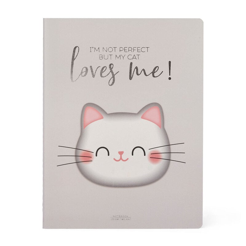 LEGAMI Cahier - Quaderno - Large Lined - Kitty