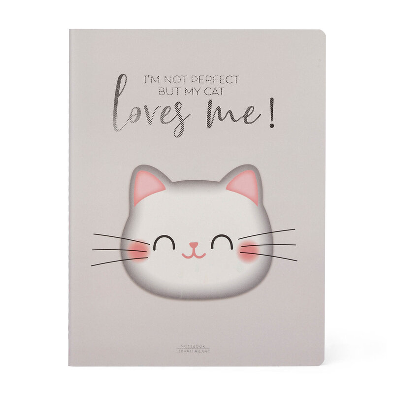 LEGAMI Lined Notebook - Quaderno - Large - Kitty