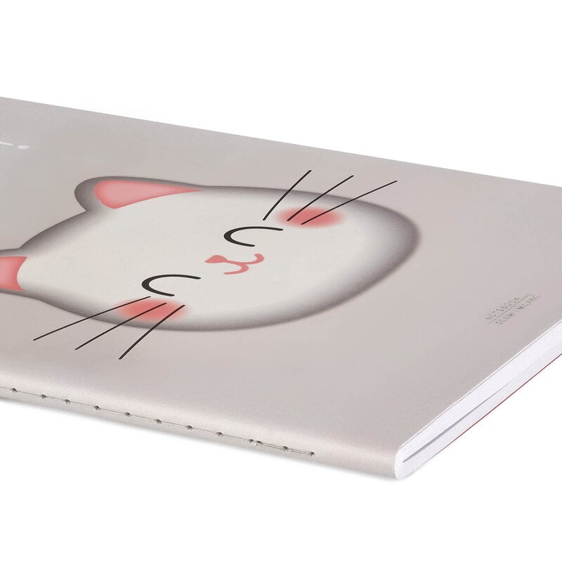 LEGAMI Cahier - Quaderno - Large Lined - Kitty