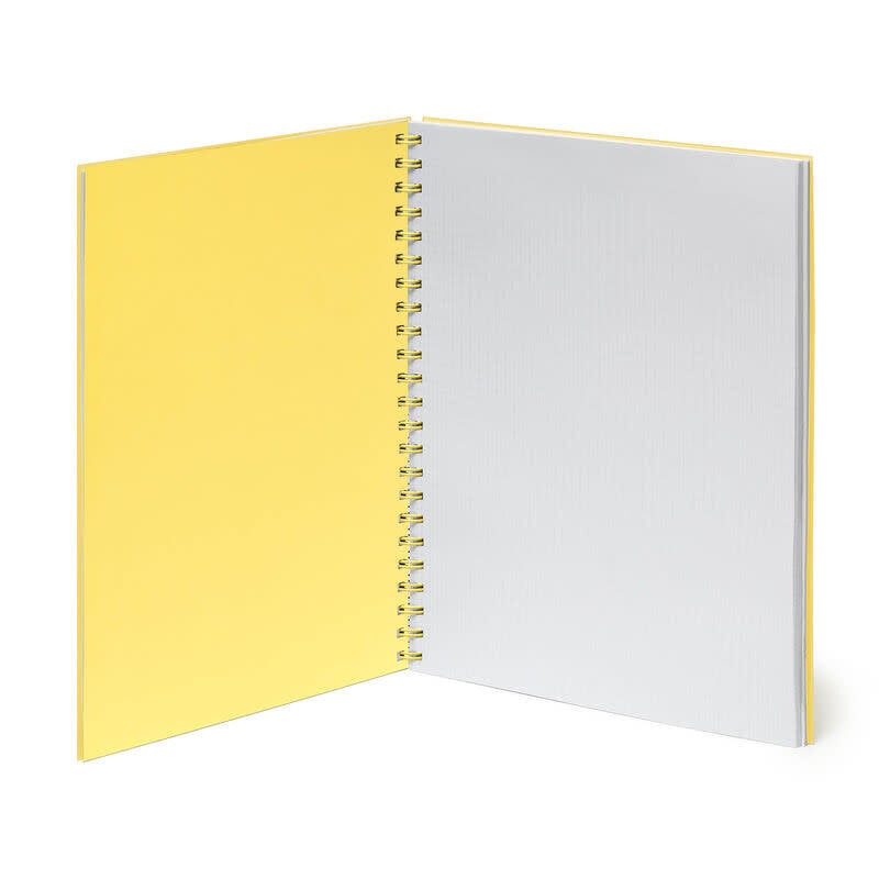 LEGAMI 3-In-1 Spiral Notebook - Trio Spiral Notebook - Maxi Lined + Squared + Dotted - Flash