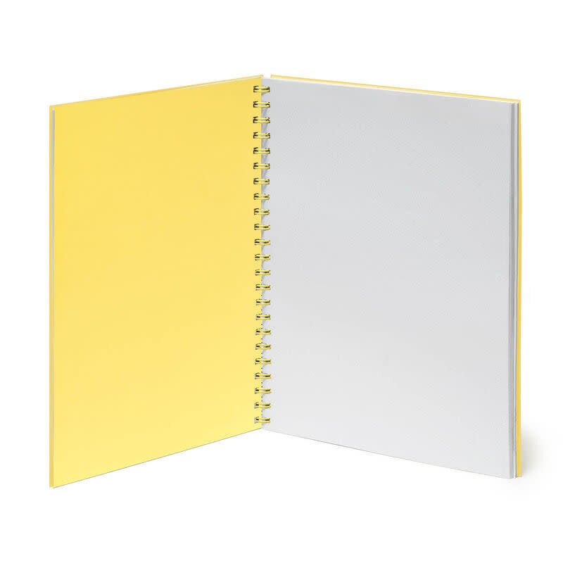 LEGAMI 3-In-1 Spiral Notebook - Trio Spiral Notebook - Maxi Lined + Squared + Dotted - Flash