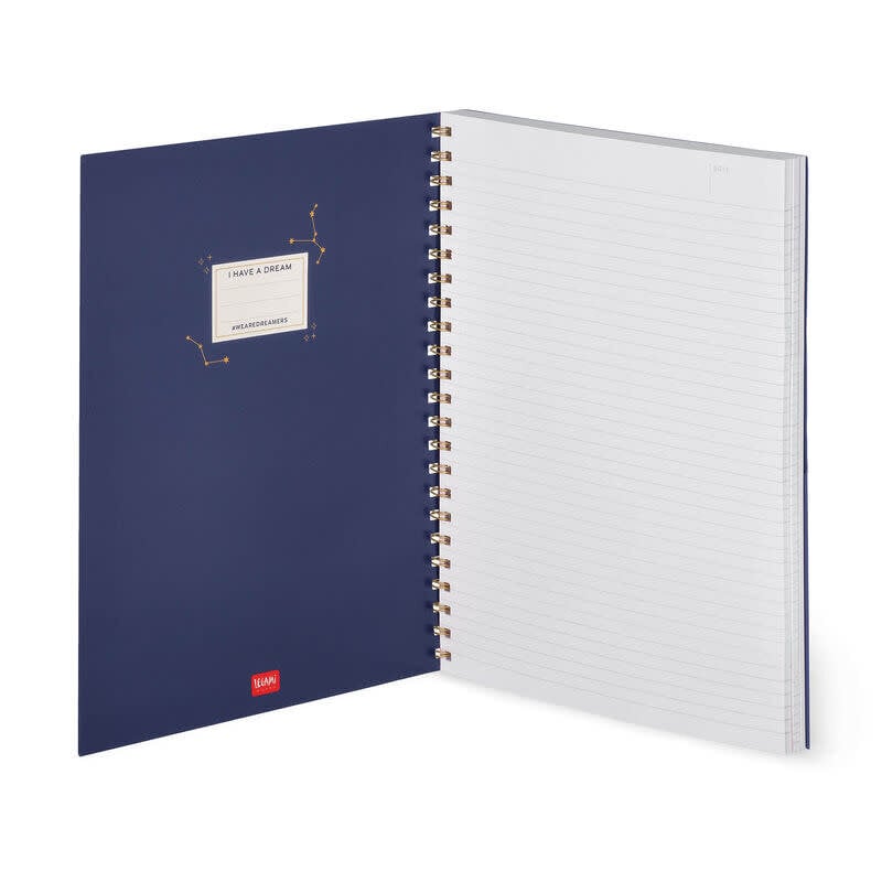 LEGAMI 3-In-1 Spiral-Bound Notebook - Trio Spiral Notebook  3 In 1- Maxi - Stars