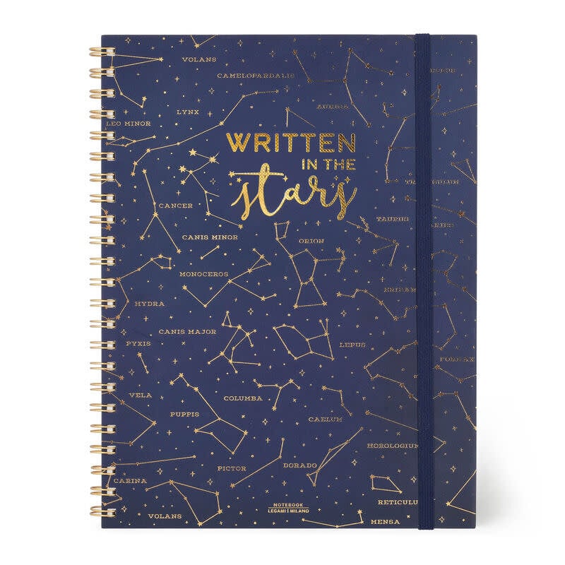 LEGAMI 3-In-1 Spiral-Bound Notebook - Trio Spiral Notebook  3 In 1- Maxi - Stars