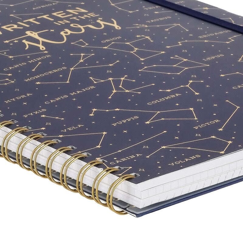 LEGAMI 3-In-1 Spiral-Bound Notebook - Trio Spiral Notebook  3 In 1- Maxi - Stars