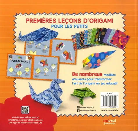 NUINUI Premieres Leçons D'Origami Pour les Petits