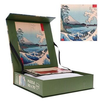 KIUB Puzzle 1000 Pcs + Pochon The Dybdahl V Mt Fuji Et Vagues