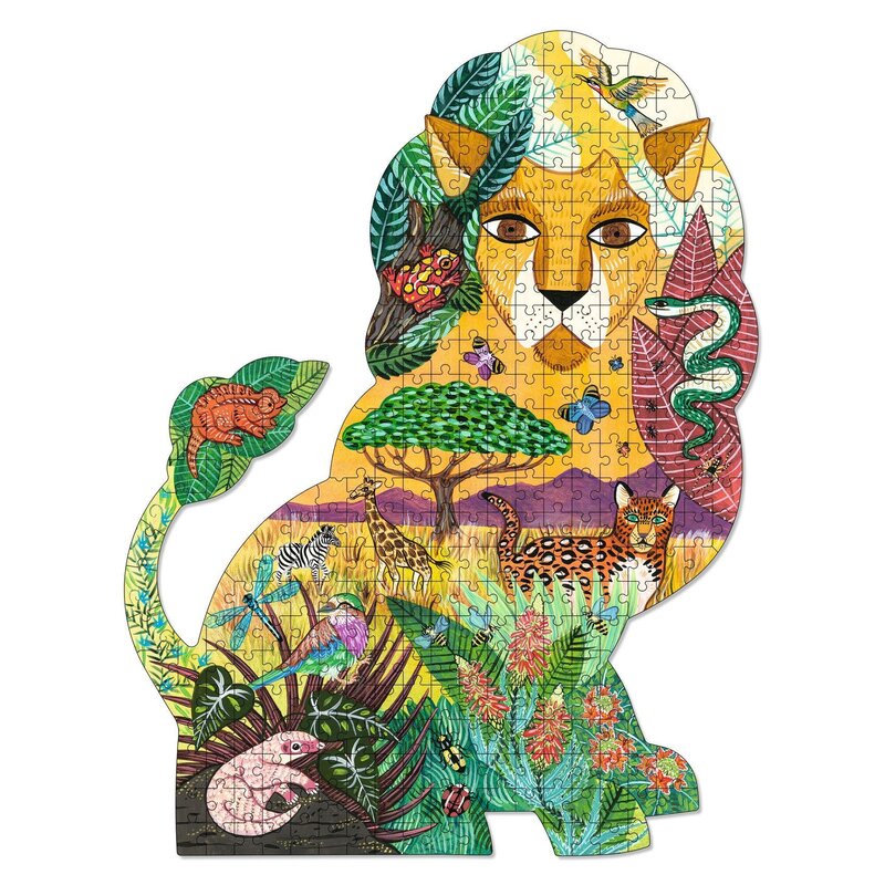 DJECO Puzzles - Puzz'Art Lion - 350 Pcs