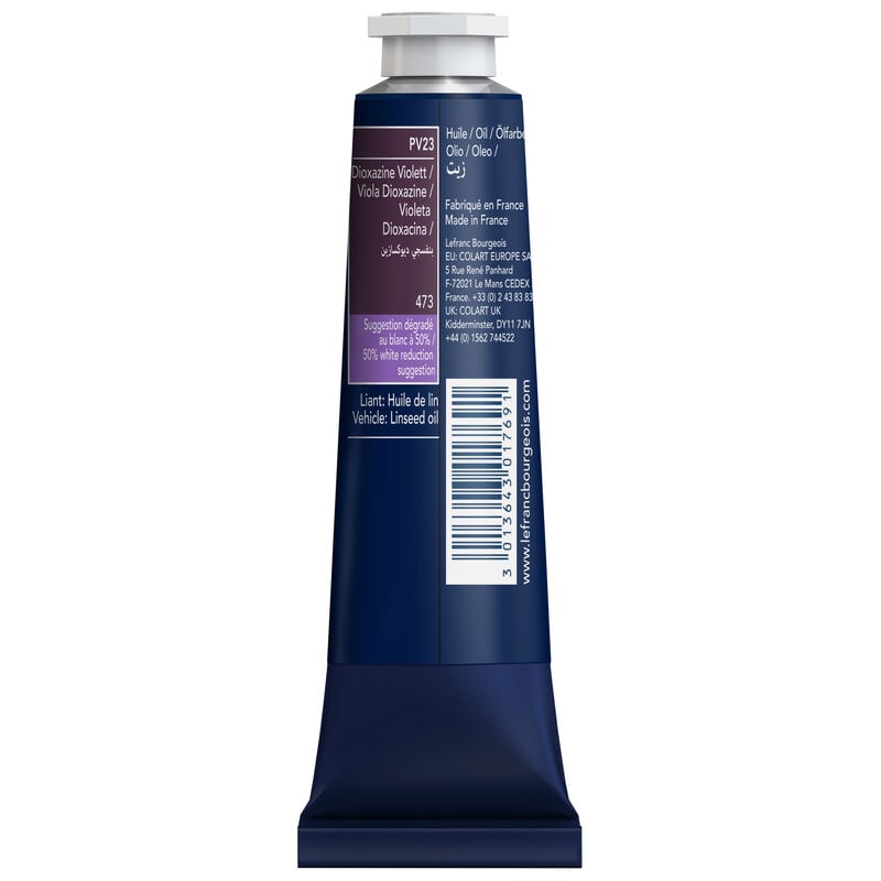 LEFRANC BOURGEOIS Huile fine 40ml Violet bleu