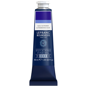 LEFRANC BOURGEOIS Fine Oil 40Ml Blue Ultramarine