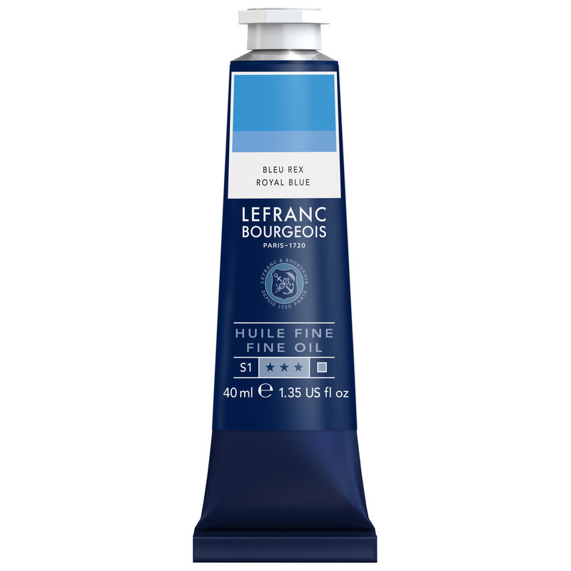 LEFRANC BOURGEOIS Fine Oil 40Ml Blue Rex