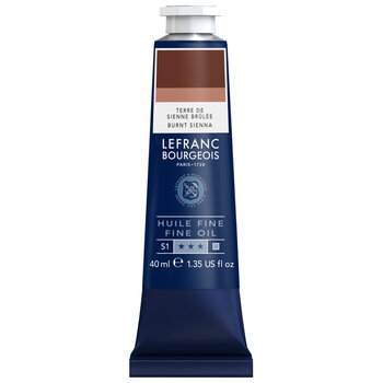 LEFRANC BOURGEOIS Fine Oil 40Ml Burnt Sienna