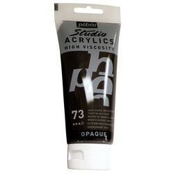 PEBEO Acrylique Fine Studio Acrylics 100 Ml Noir Ivoire Imitation