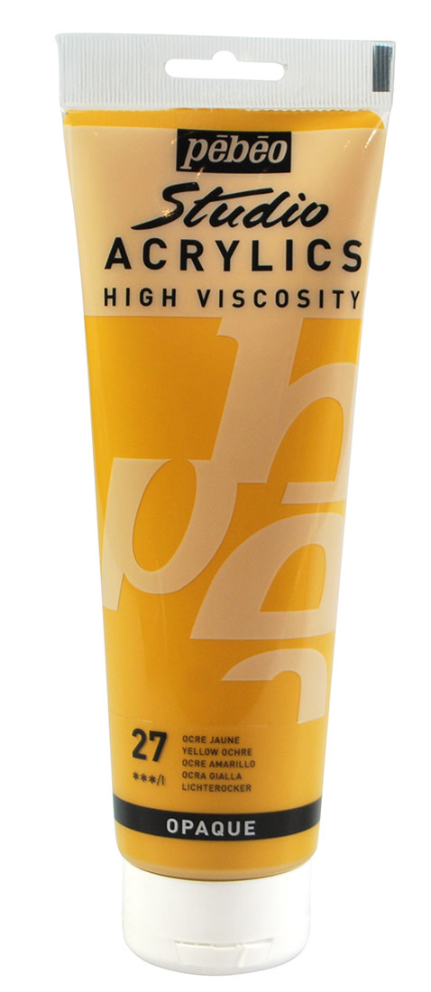 PEBEO Acrylique Fine Studio Acrylics 250 Ml Ocre Jaune