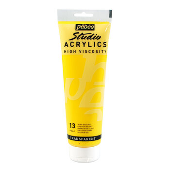 PEBEO Acrylique Fine Studio Acrylics 250 Ml Jaune Azo Clair