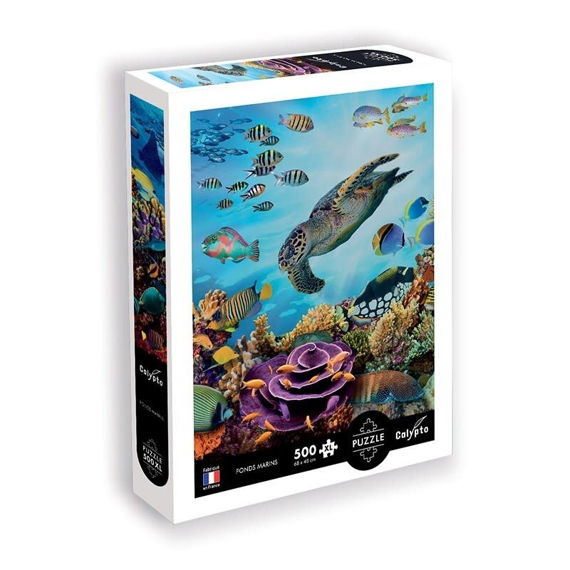 SENTOSPHERE Puzzle 500 P - Fonds Marins pièces XL